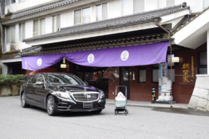 冬の温泉と犬の癒しタイム①