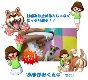 甘嚙み対策グッズ ”あまがみくん” クラウドファンディング開始します！