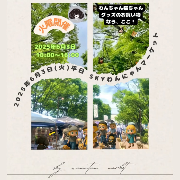 平日SKYわんにゃんマーケット（兵庫）