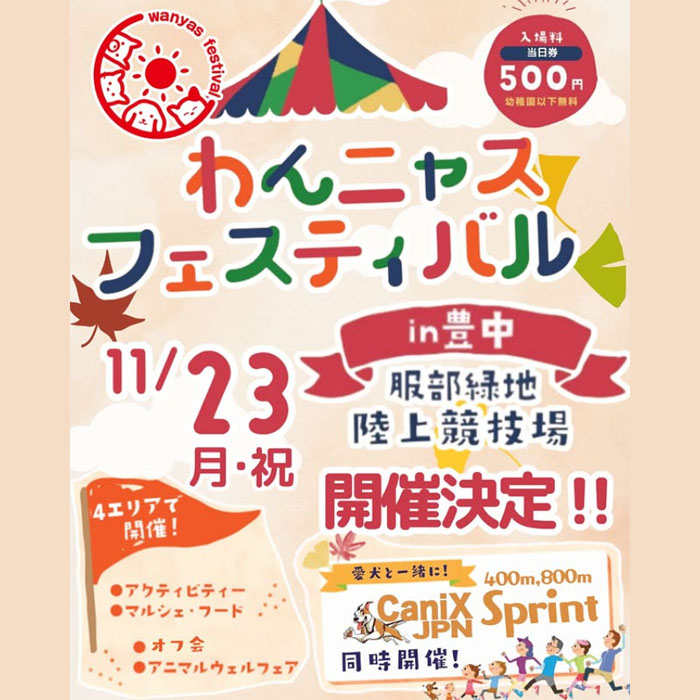 わんニャスフェスティバル(大阪) わんニャスフェスティバル(大阪)