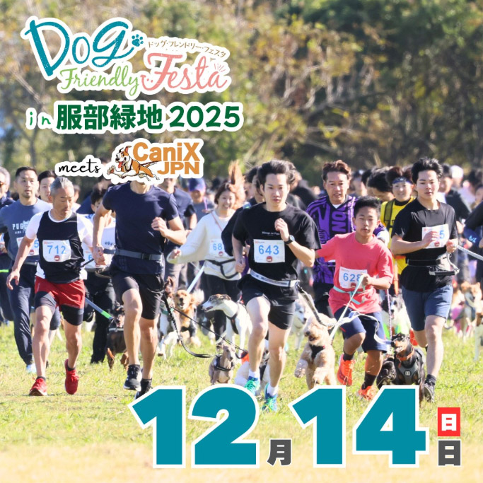 ドッグフレンドリーフェスタ in 服部緑地 2025 meets 大阪カニクロス（大阪）
