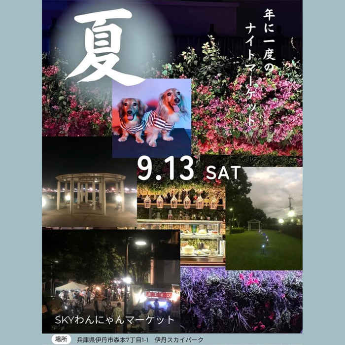 第14回 SKYわんにゃんマーケットNight（兵庫）