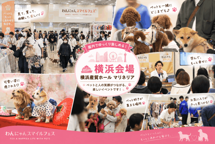 わんにゃんスマイルフェス 横浜会場