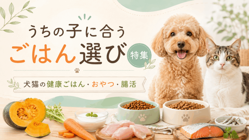 うちの子に合うごはん選び特集 うちの子に合うごはん選び特集